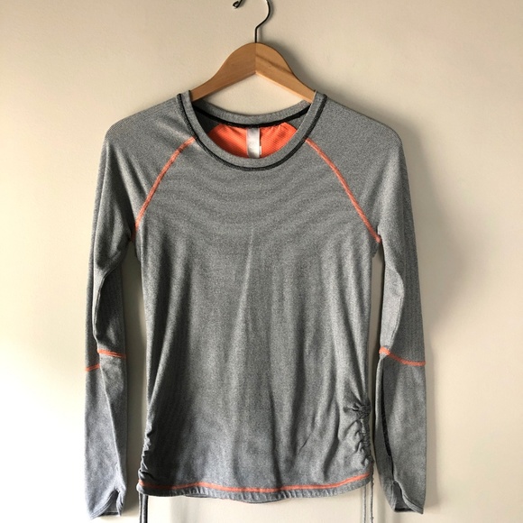 🧡 Lucy Dashing Stripes Athletic Long-Sleeve Top - Picture 5 of 8